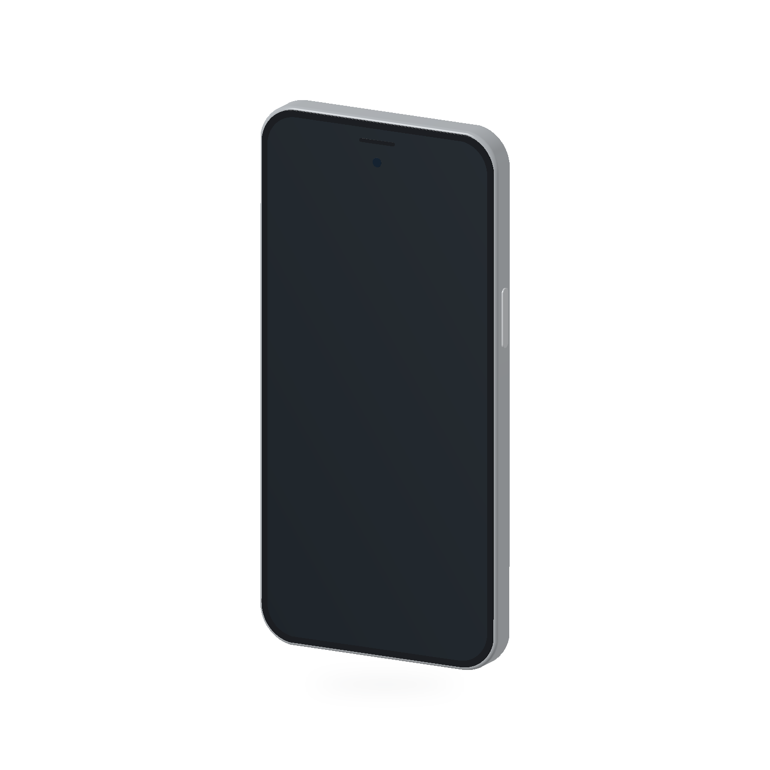 スマートフォンの立体イメージ